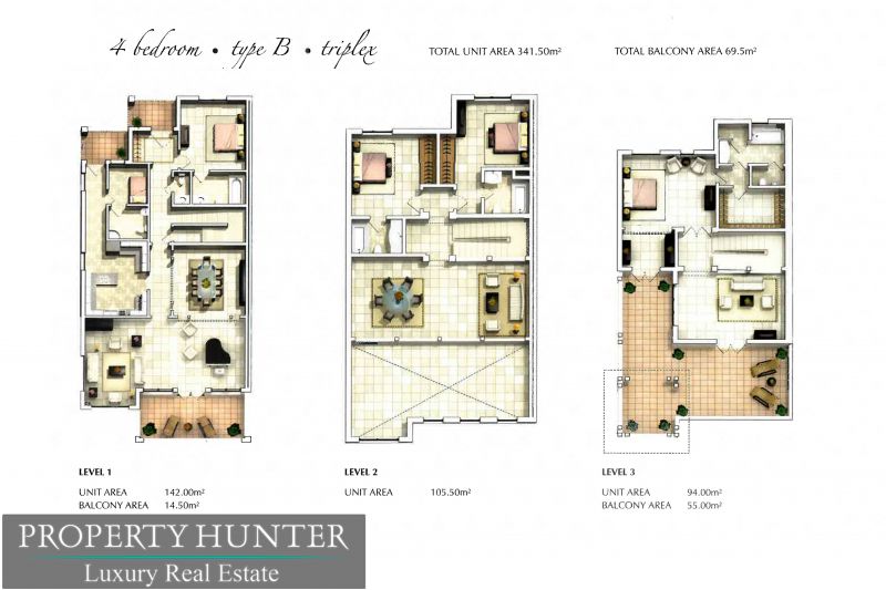4 Maid Bedrooms Town House For Sale In Qatar Doha The Pearl Qatar