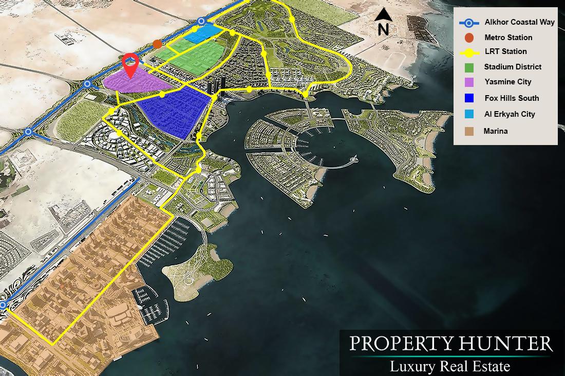 Two Bedroom Apartment in Lusail  by Instalment