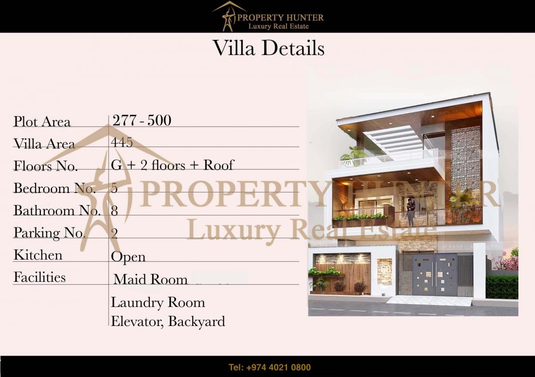 Villa For sale in Lusail | Pay 9 Years Instalment 