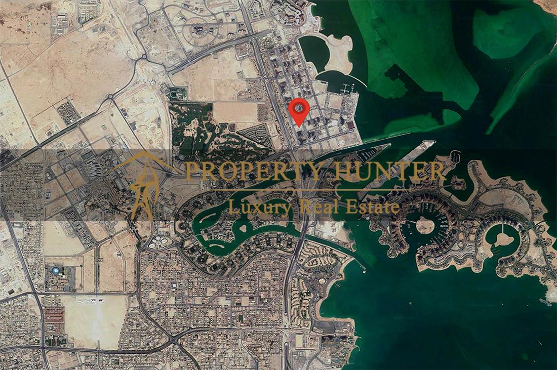Office Space in Iconic Tower in  Lusail Marina  