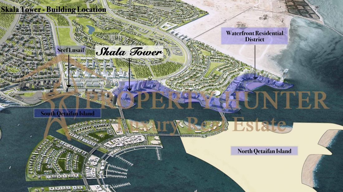 3 Bedroom Apartment  Sea View  in Lusail with Instalment 