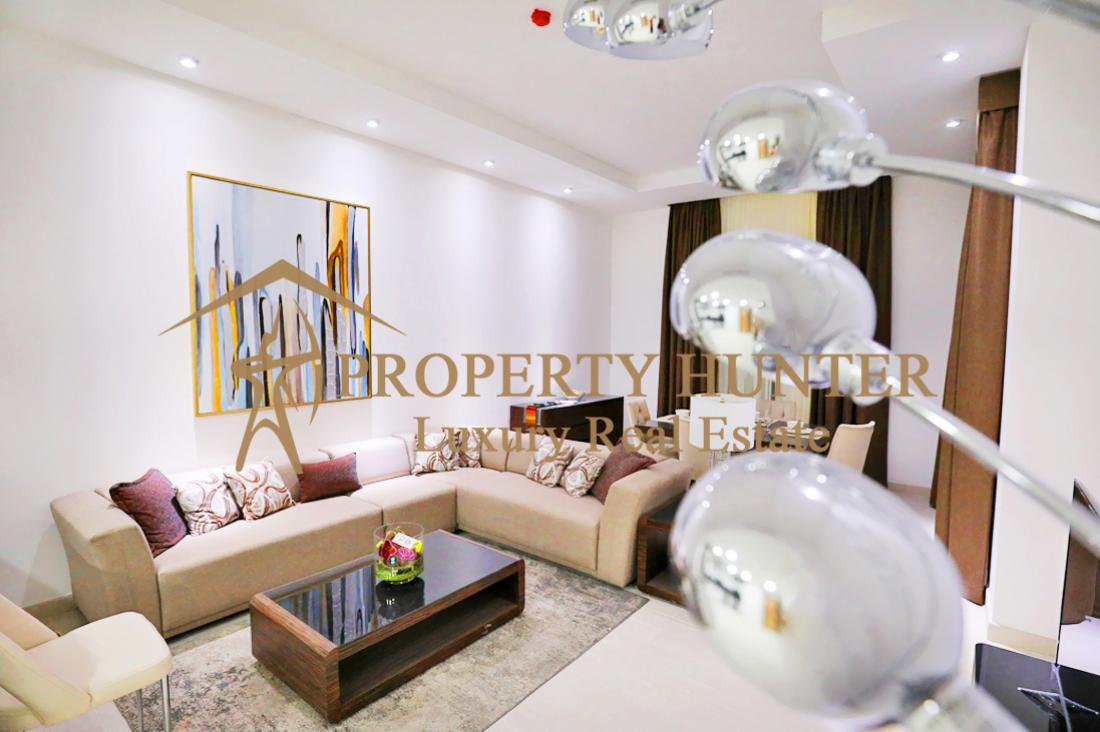 1 Bedroom Apartment For Sale by Installment in Lusail
