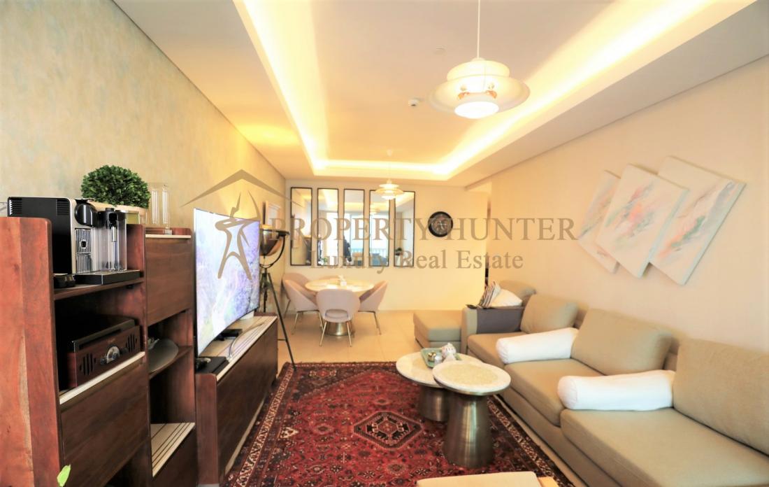 Beachfront  Living in Pearl-Qatar 2 Bedroom Apartment 