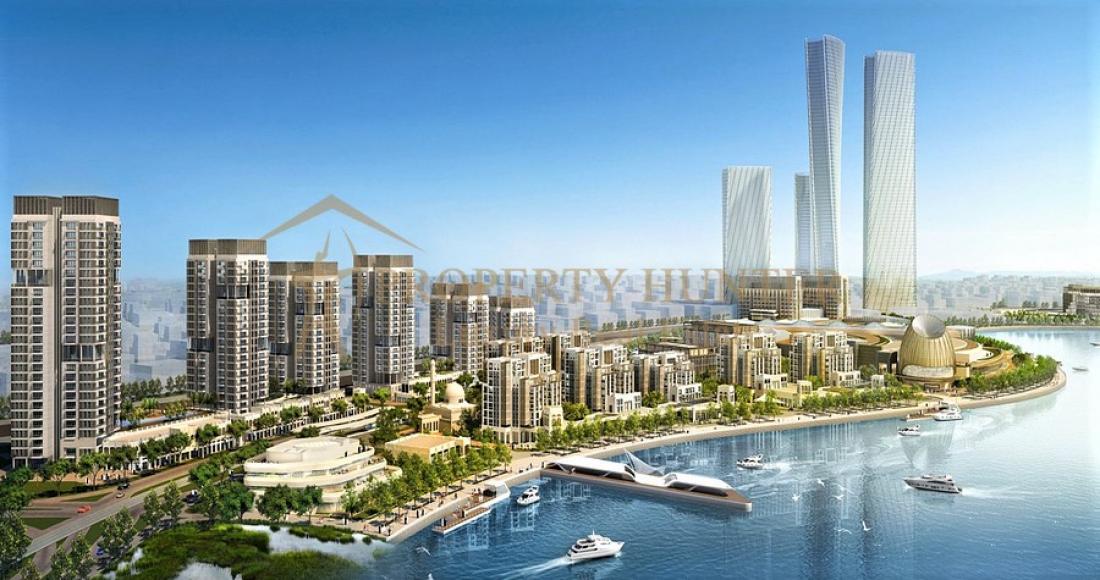 Waterfront Coastal  Living in Downtown Lusail 