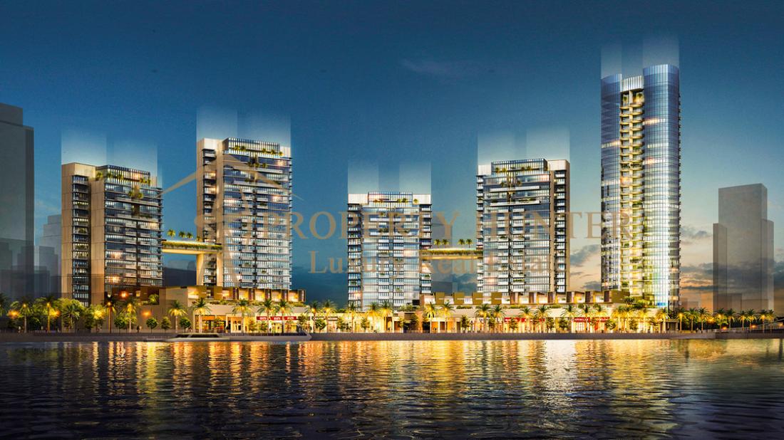 Apartment For Sale in Lusail City with Sea Views 