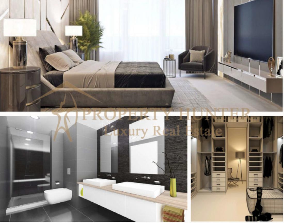 شقة غرفتين نوم للبيع في لوسيل| عقارات قطر