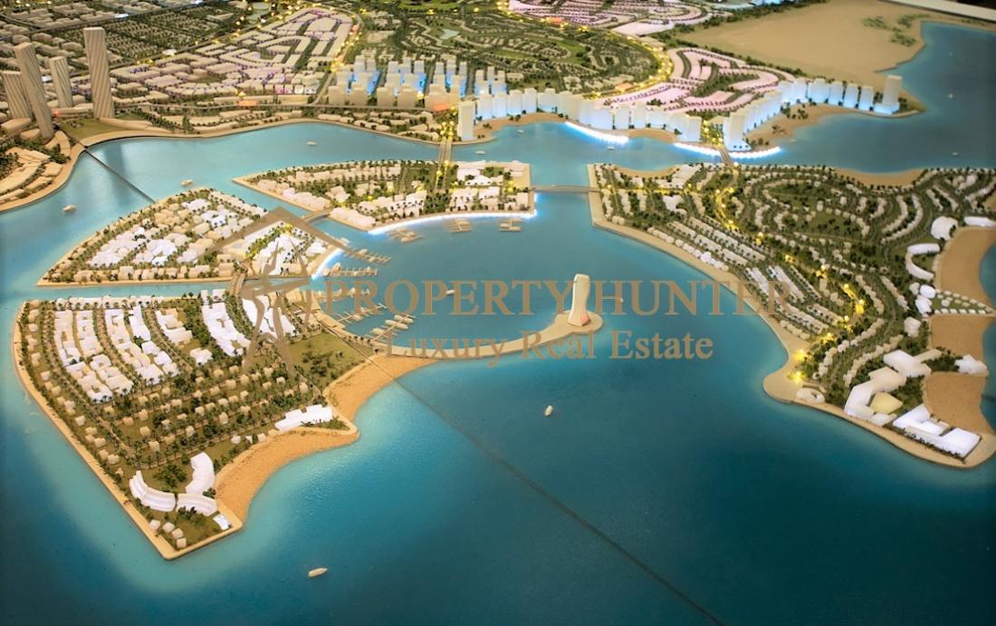  Land For Sale in Lusail with Instalment | Waterfront Project 