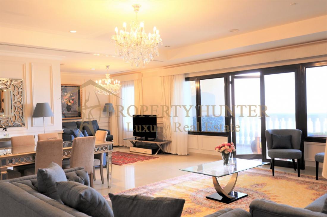 Sea View 3 Bedroom Apartment For Sale In The Pearl 
