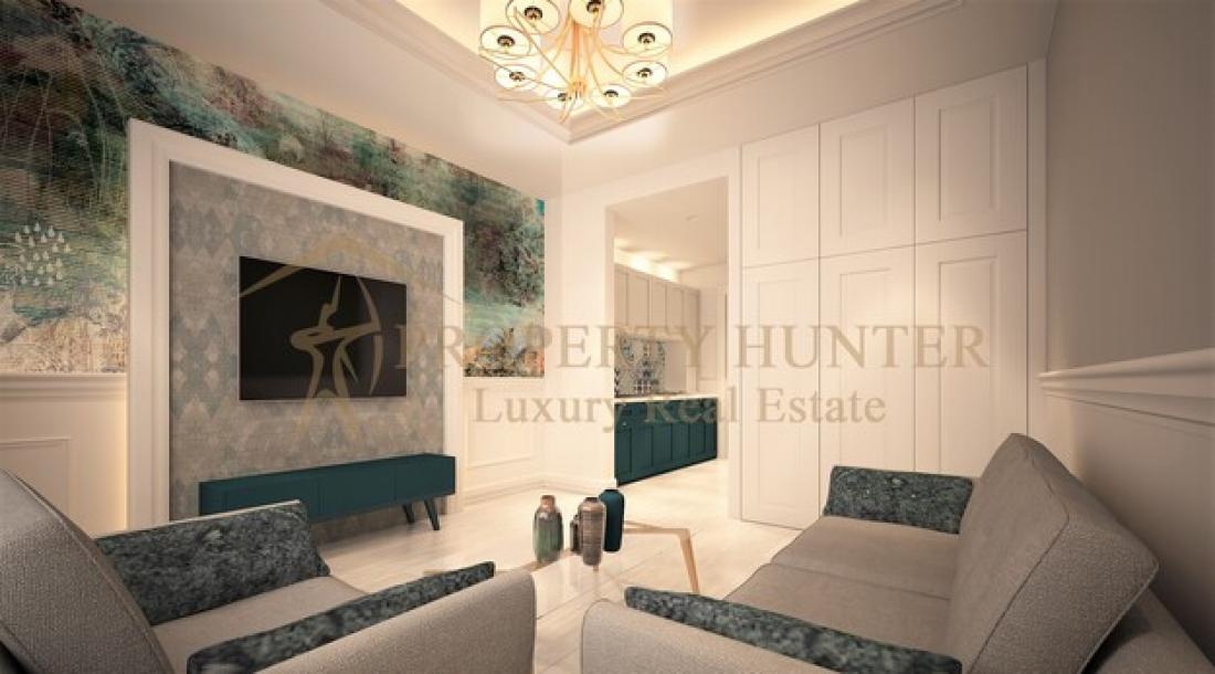 Studio For Sale by Installments In The Heart of Doha