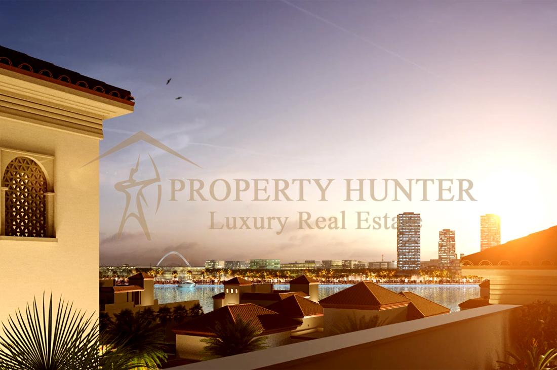 Land for Villa in Lusail Waterfront District by Installment
