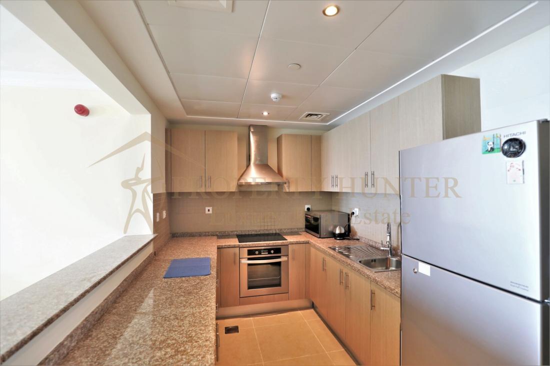 Studio Apartment For Sale with Sea View in The Pearl Doha 