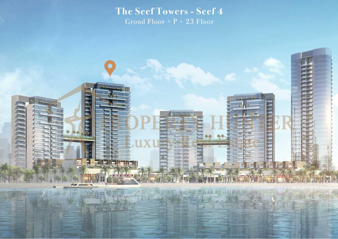 Seaside Residences with City Feel in Downtown Lusail 
