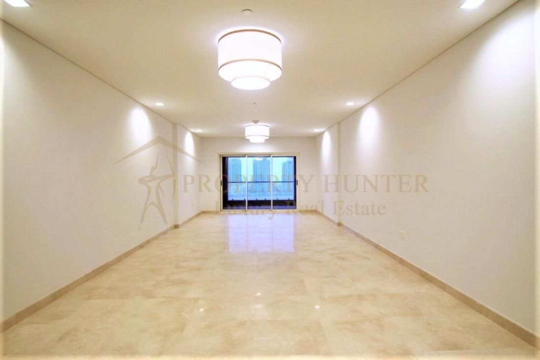 Apartment For Sale in Pearl Qatar|3 Bedrooms with Marina Views 