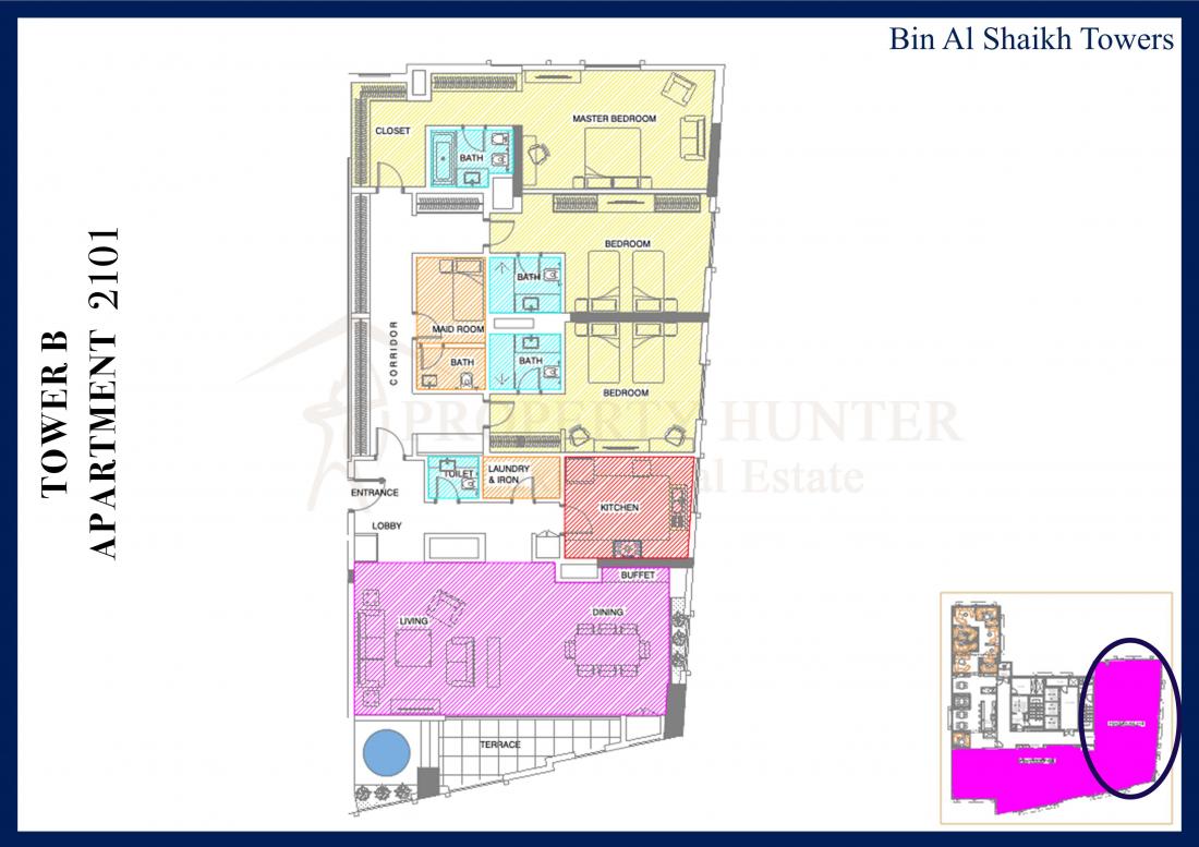 Pent House  For Sale In Doha | Qatar Properties