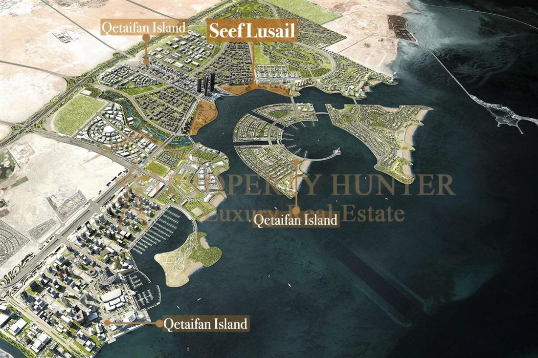           آپارتمان برای فروش در Lusail | املاک قطر
