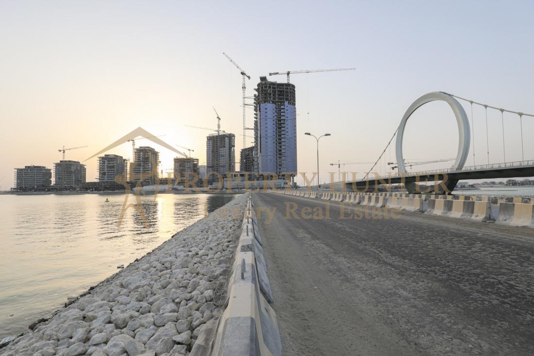آپارتمان با دید دریا برای فروش در Lusail | املاک قطر