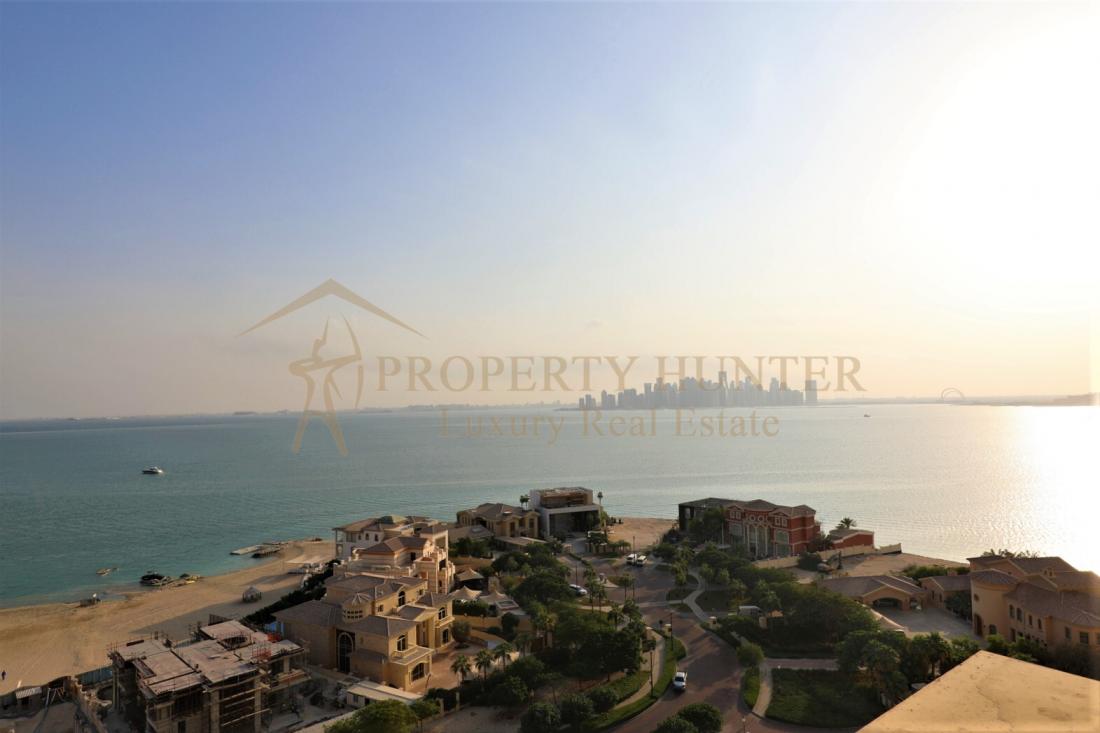 Property for sale in Qatar| Apartment with Sea and Marina Views 