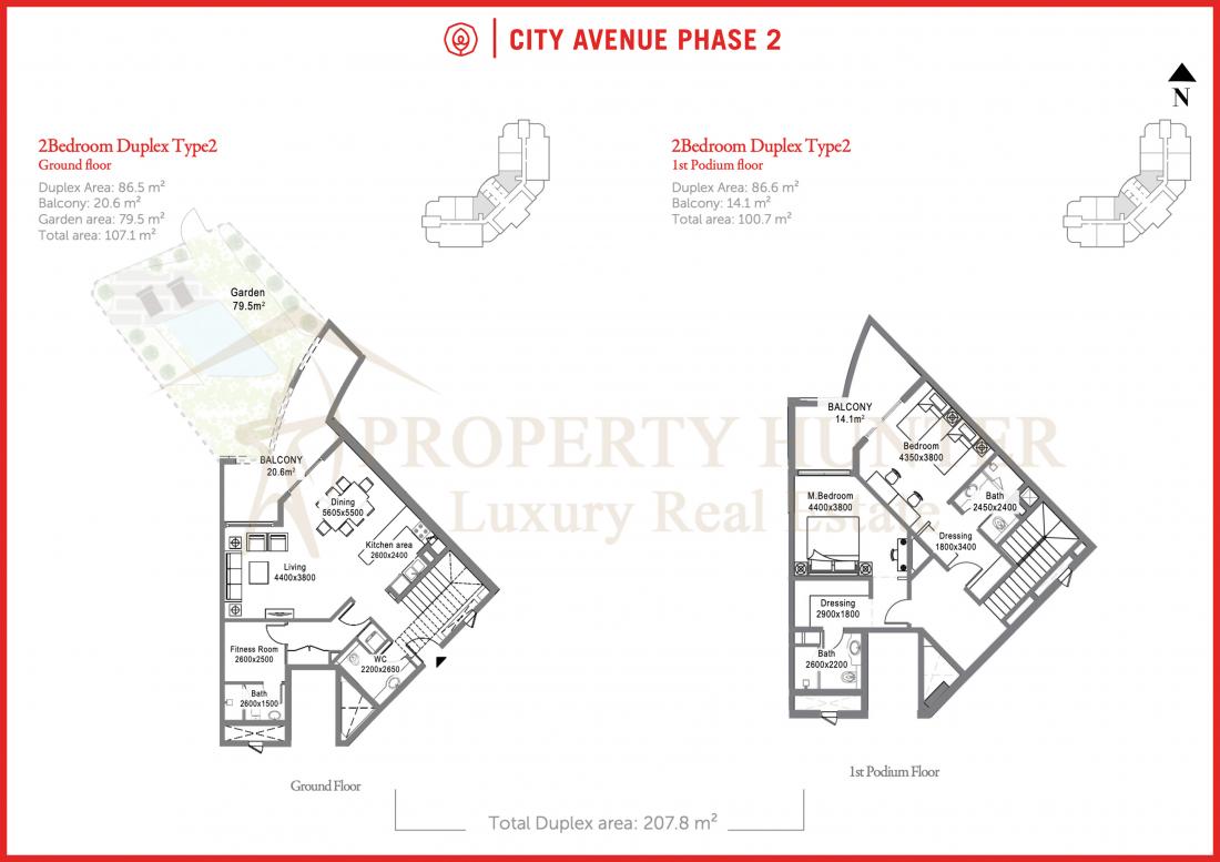 Duplex For Sale in Lusail with Scheduled Payment Plan