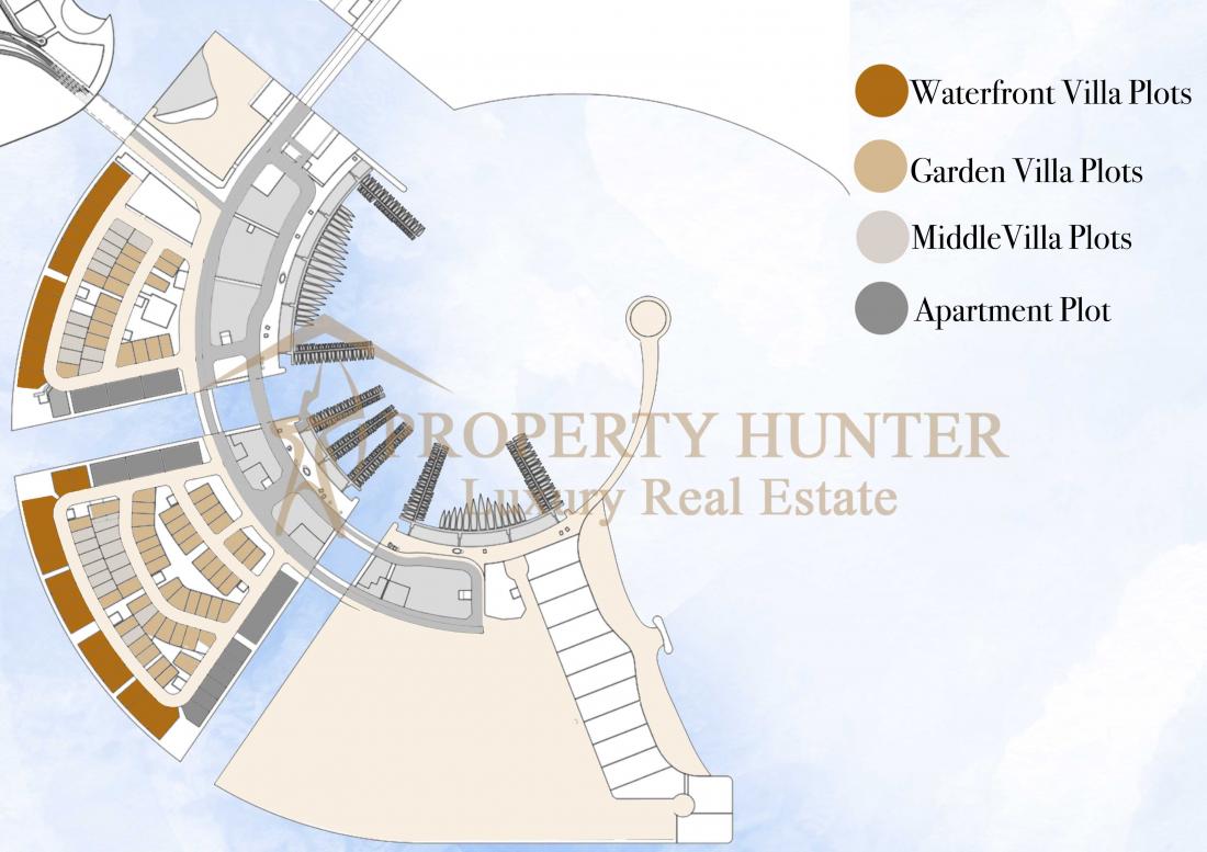 Lands For Villa For sale in Lusail | Qatar Properties