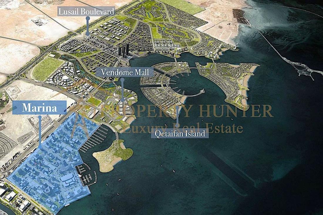 عقار للبيع بالتقسيط في قطر| مدينة لوسيل