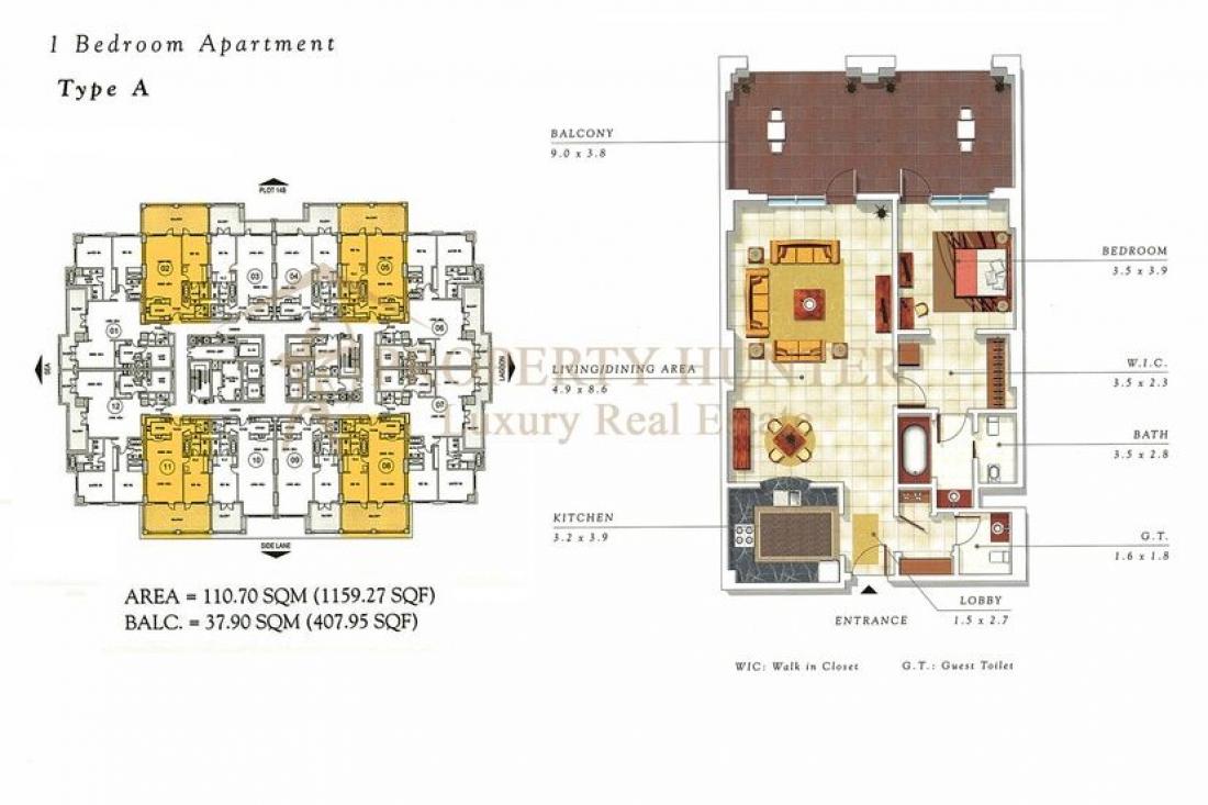 Buy Apartment in Qatar 1 Bedroom |  Luxury Properties For Sale 