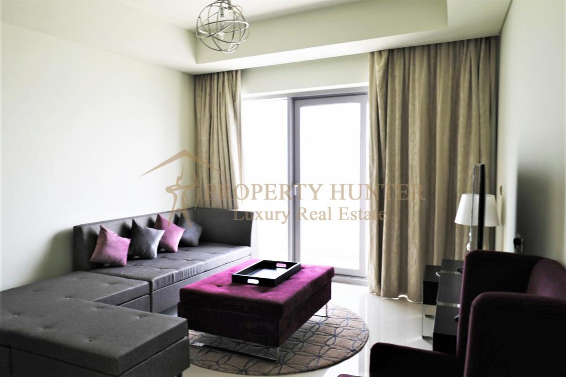 Apartment For Sale in Lusail with Sea View| Waterfront Tower 