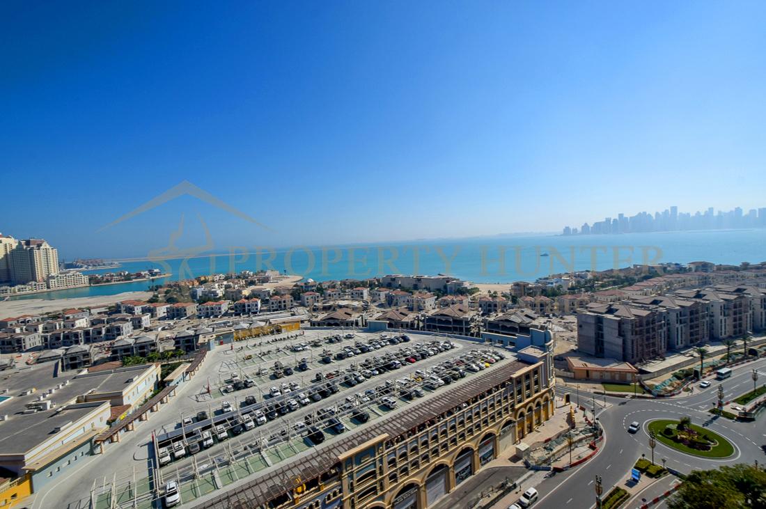  شقة للبيع في اللؤلؤة قطر | برج فاخر 
