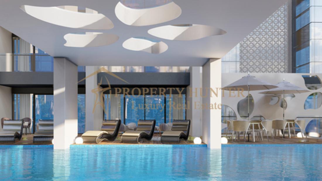  للبيع في لوسيل شقة 2 غرف نوم | عقارات قطر
