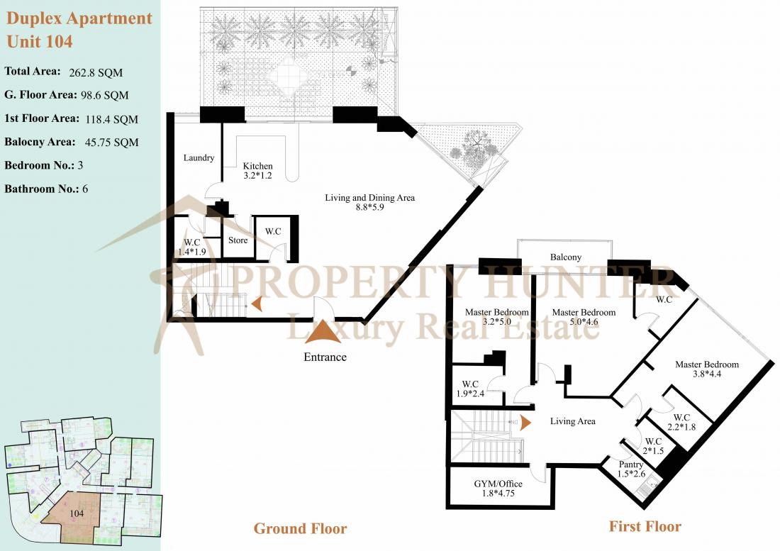 Duplex for sale in Lusail | Ready and by IInstallments