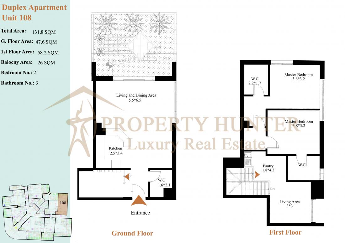 Properties in Qatar | Ready Duplex by Instalments in Lusail 