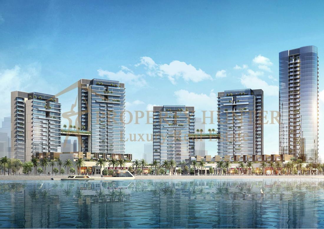 خانه لوکس برای فروش در قطر Lusail | آپارتمان های ساحلی