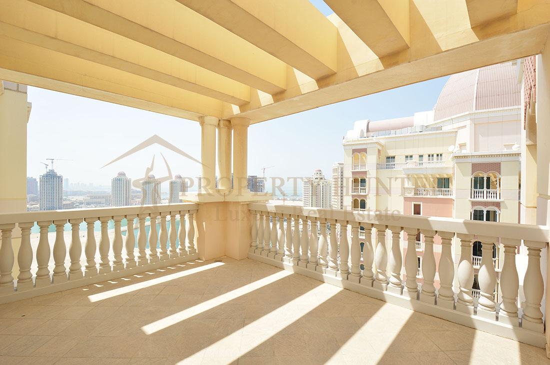 Beachfront  Penthouse  in Pearl-Qatar | Properties For Sale 
