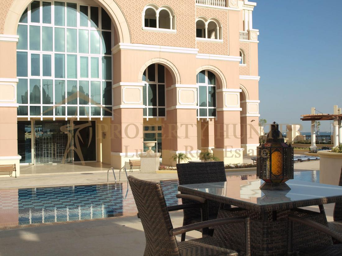 شقة بنتهاوس في اللؤلؤة  في برج على الشاطئ | شراء في  اللؤلؤة قطر