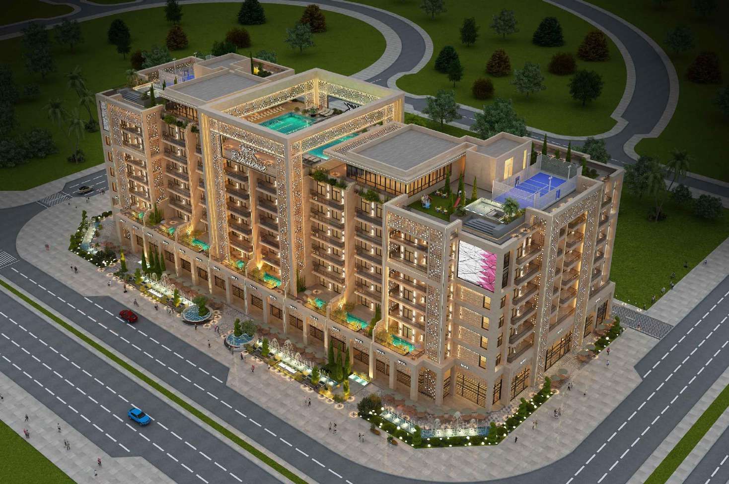 Residential apartments in Fox Hills, Lusail
