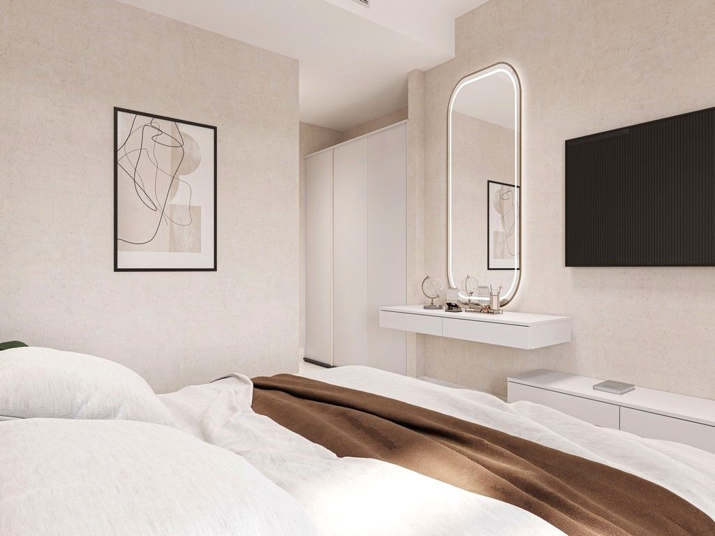 Residential units behind the Boulevard in Lusail