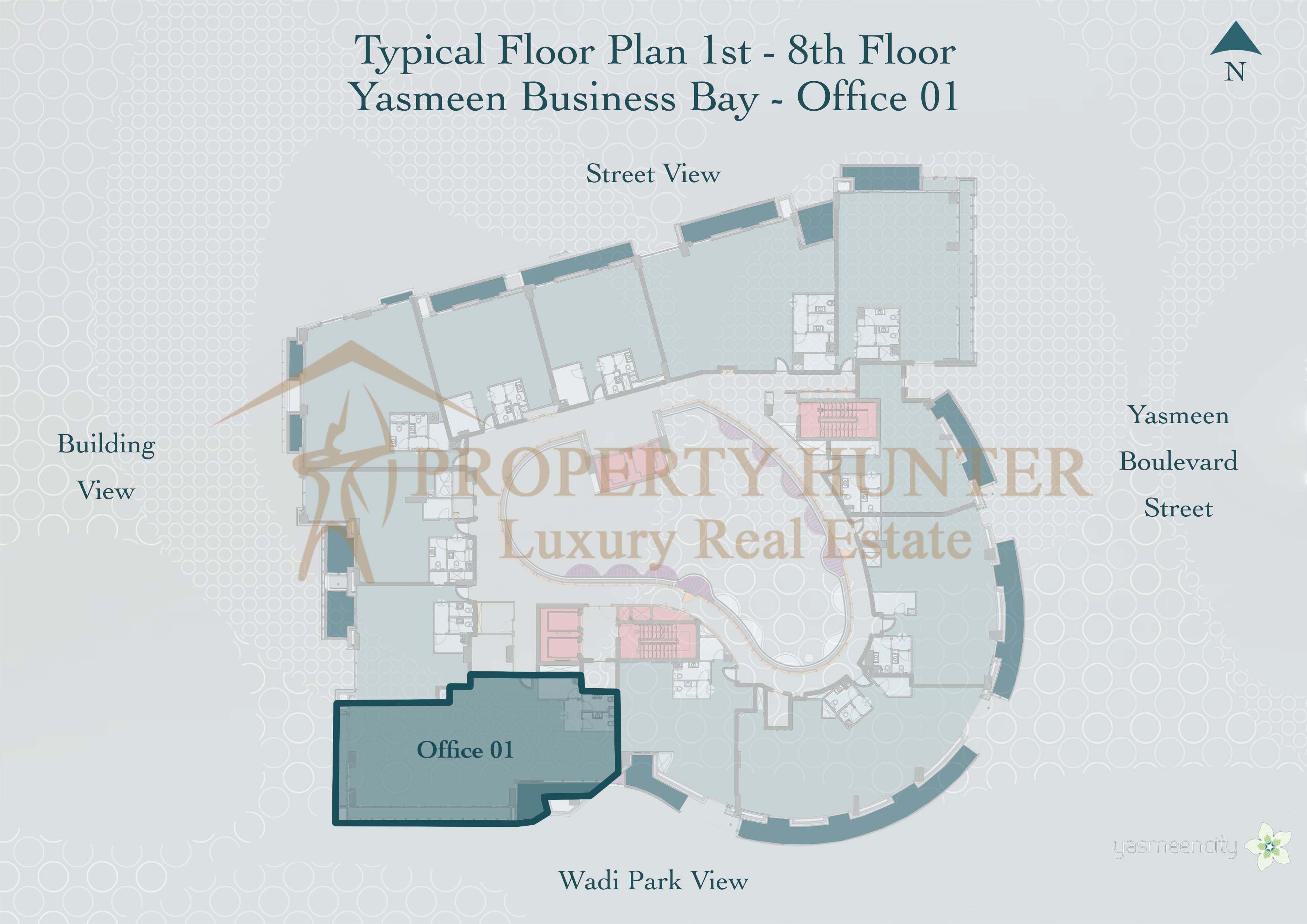 Yasmeen Business Bay Offices For Sale