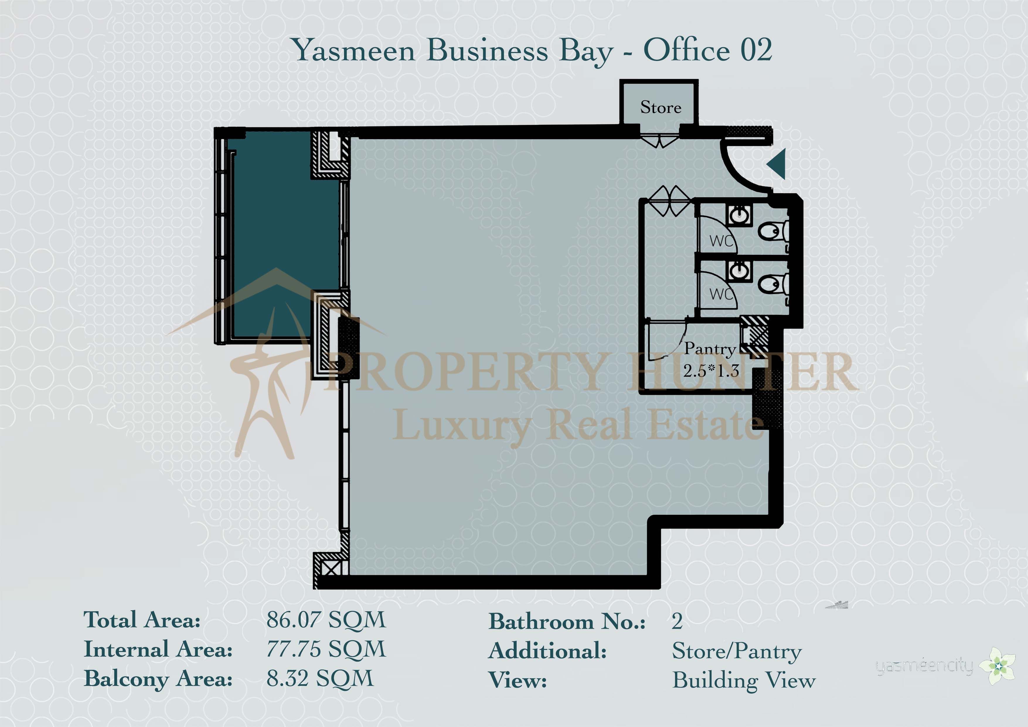Yasmeen Business Bay Offices For Sale
