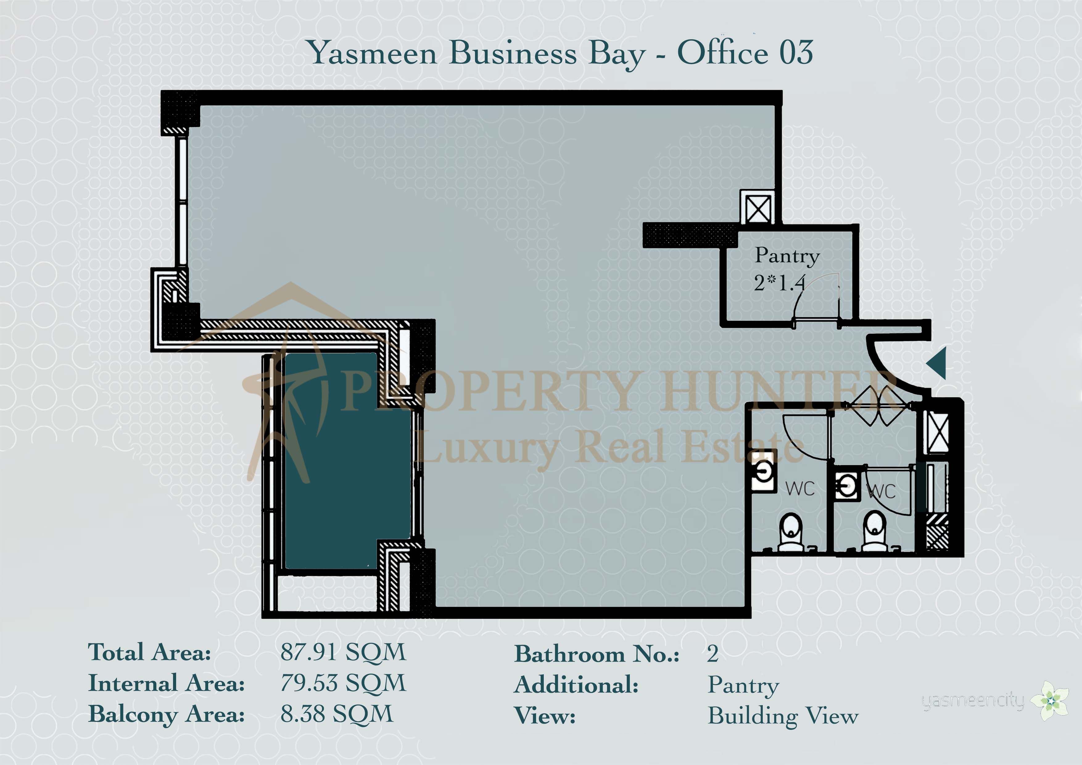 Yasmeen Business Bay Offices For Sale