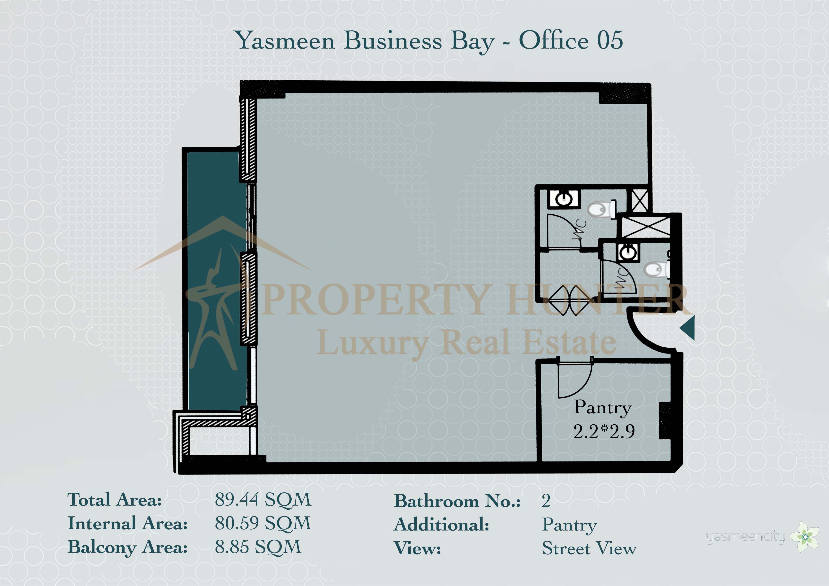 Yasmeen Business Bay Offices For Sale