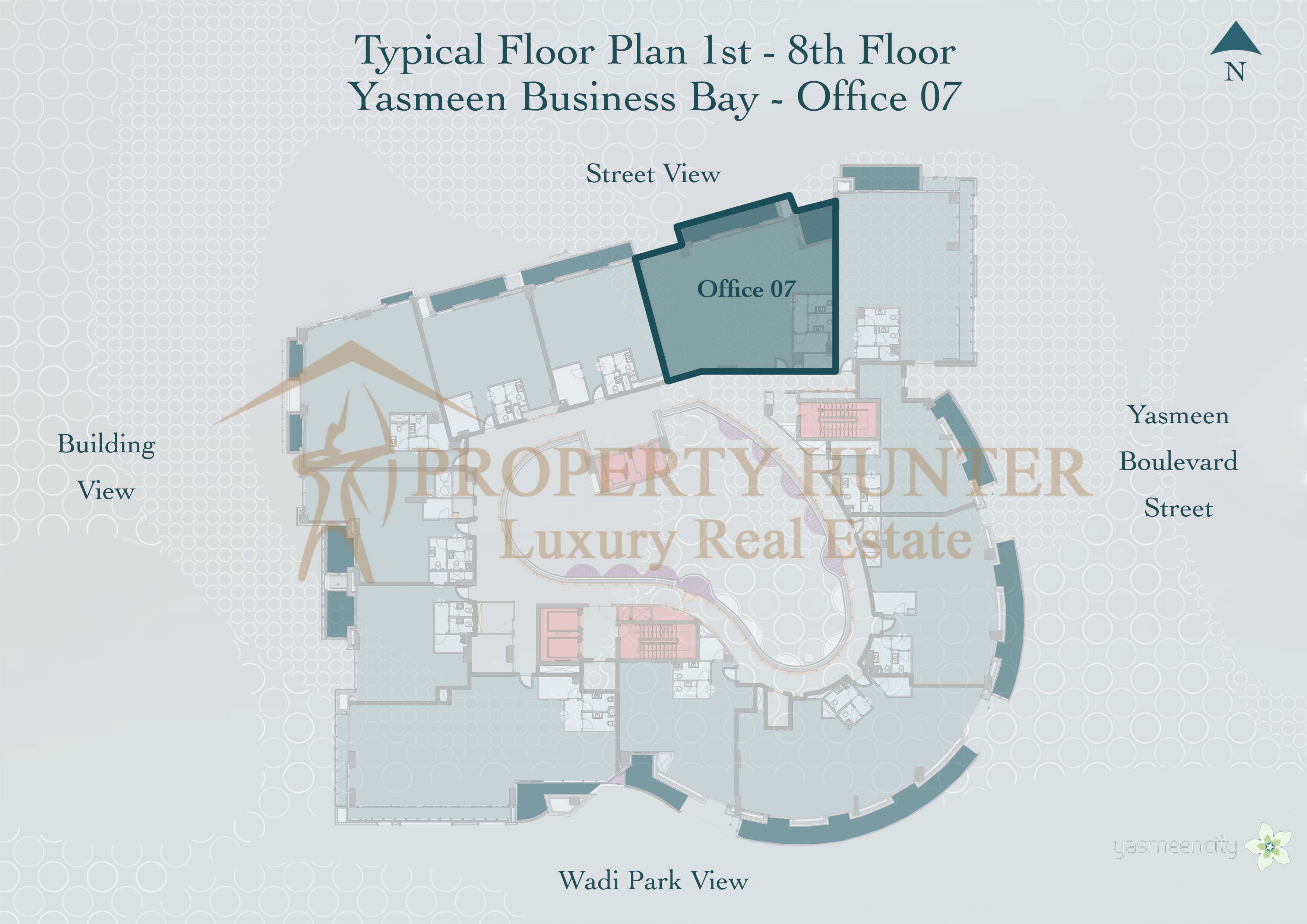 Yasmeen Business Bay Offices For Sale
