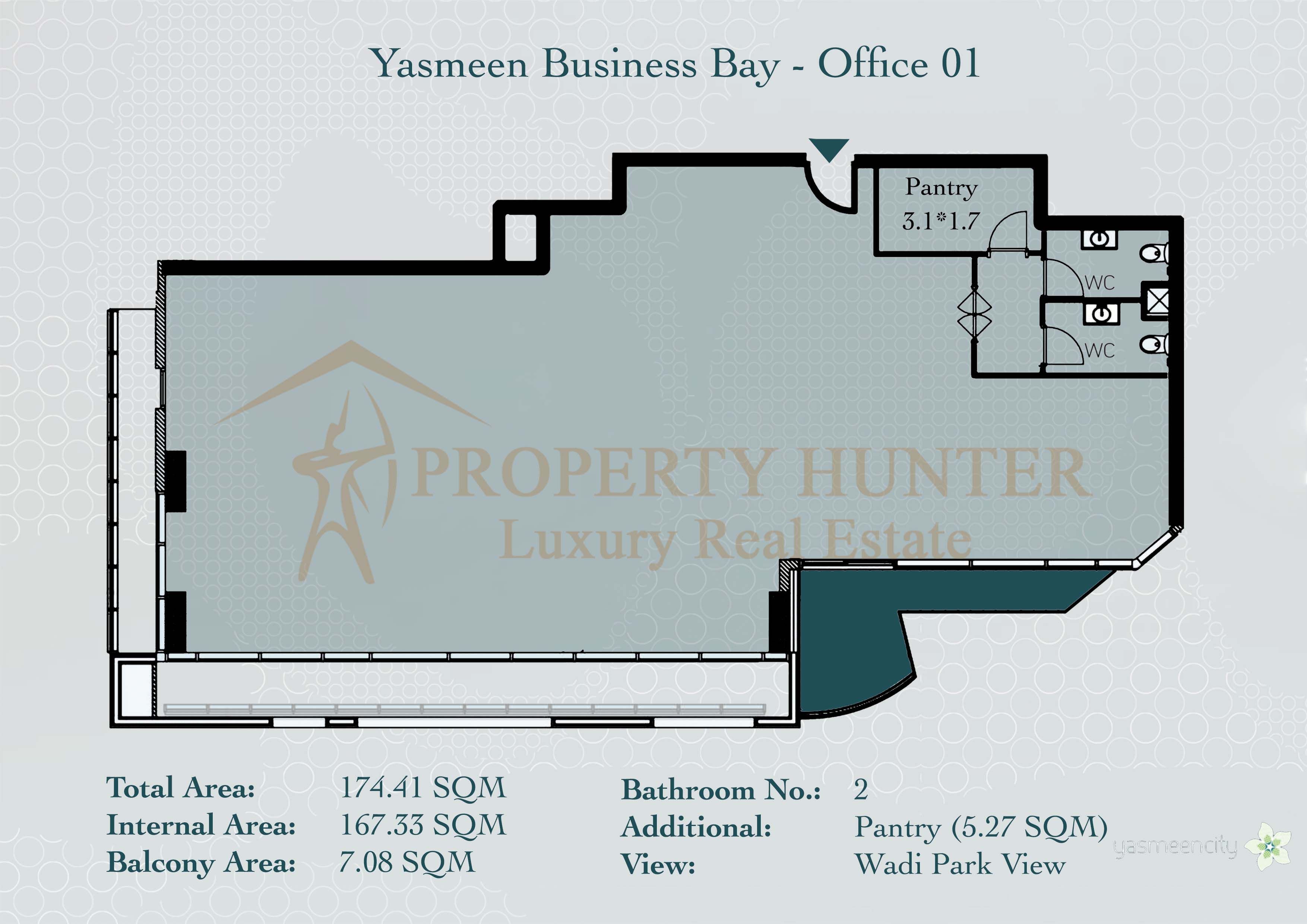 Yasmeen Business Bay Offices For Sale