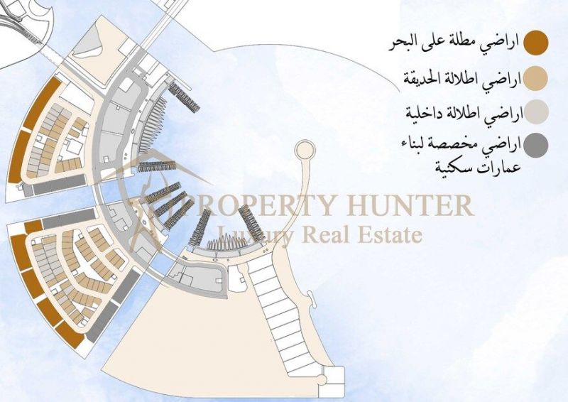  Lands  in  Lusail Waterfront by Installment-3